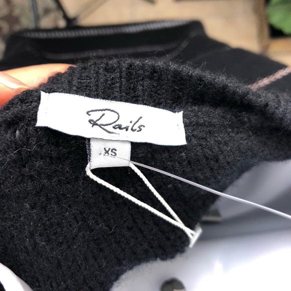 Rails Daphne Milky Way Cashmere Metallic Sweater - Picture 6 of 6